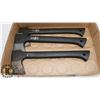 Image 1 : LOT OF 3 GERBER HATCHETS