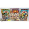 Image 1 : MARVEL COMICS 4, 9 AND 14 OF " THE MAN CALLED NOVA
