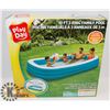 PLAYDAY 10 FOOT 3 RING FAMILY INFLATABLE POOL