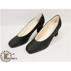 SATIN PARTY TWIGGY BLACK SZ 8.5