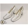 Image 1 : SATIN PARTY WHITE SZ 7.5
