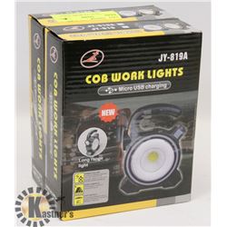 LOT OF 2 NEW LED WORK LIGHTS