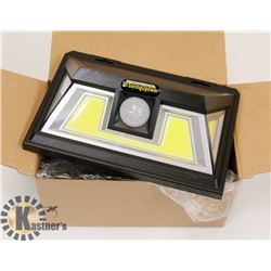 LOT OF 2 NEW SOLAR SECURITY LED LIGHTS