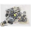 Image 1 : BAG OF ASSORTED CABLES INCLUDING OPTICAL, ETHERNET