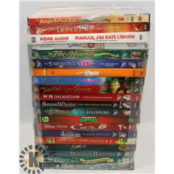 BUNDLE OF CHILDRENS DVDS INCLUDING SNOW WHITE