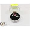 Image 1 : #20-RED RUBY RING