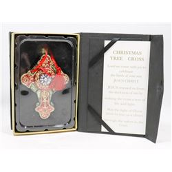 NEW 'NOBEL GEMS' CHRISTMAS TREE CROSS.