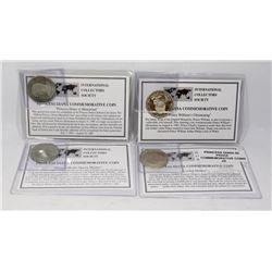 LOT OF 4- $5 PRINCESS DIANA COMMEMORATIVE COINS