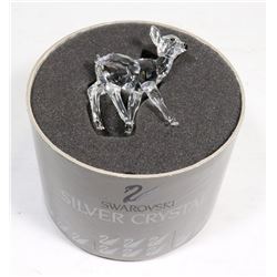 SWAROVSKI BABY DEER FIGURINE