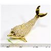 Image 1 : DOLPHIN TRINKET BOX ENCRUSTED WITH CRYSTALS