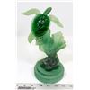 Image 1 : WINTRADE LUCITE SEA TURTLE SCULPTURE BEVERLY HILLS