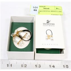 SWAROVSKI CRYSTAL BINOCULARS FIGURINE