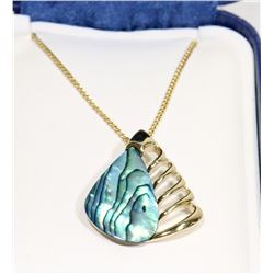 ARIKA GENUINE PAWA SHELL PENDANT AND CHAIN