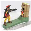 Image 1 : VINTAGE CAST IRON MECHANICAL WILLIAM TELL COIN BAN