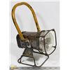 Image 1 : ANTIQUE TRAIN LANTERN.