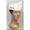 Image 1 : 1950S MANNEQUIN HEAD WITH COKE SODA JERK HAT.