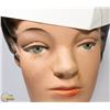 Image 2 : 1950S MANNEQUIN HEAD WITH COKE SODA JERK HAT.