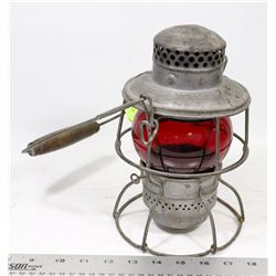 ANTIQUE CPR RAILWAY SIGNAL LAMP.