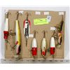 Image 1 : COLLECTION OF ANTIQUE FISHING LURES.