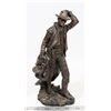 Image 1 : POLYCAST STATUE OF COWBOY.