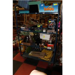 CONTENTS OF METRO RACK - UNCLAIMED MERCHANDISE