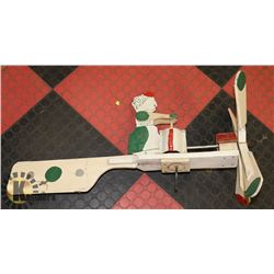 VINTAGE FOLK ART WHIRLY GIG.