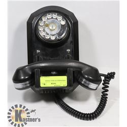 1930S BAKELITE WALL PHONE.