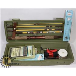 BERKELEY PORTABLE FISHERMAN SET.