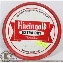 RHEINGOLD BEER TRAY.