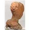 Image 2 : CLAY SCULPTED FEMALE BUST ORIGINAL ART.
