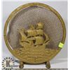 Image 1 : ANTIQUE SHIPS SPEAKER GRILL.