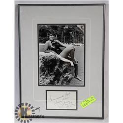 AUTOGRAPHED GUINNESS RECORD HOLDER CINDY