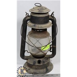 ANTIQUE BEACON OIL LANTERN.