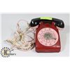 Image 1 : VINTAGE TRI COLOR ROTARY TELEPHONE.