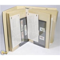 ALBUM CONTAINING 72 MINT PRESENTATION STAMP SETS