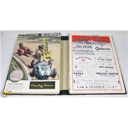 BOUND VOLUME OF ISSUES OF 'THE ILLUSTRATION LONDON