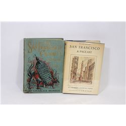 2 ILLUSTRATED BOOKS 'THE SAN FRANCISCO CALAMITY BY