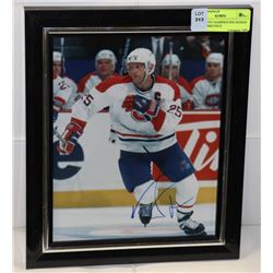 #25 VINCENT DAMPHOUSSE SIGNED AND FRAMED 8X10