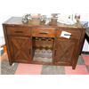 Image 1 : WOODTONE WINE SIDEBOARD