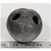 Image 2 : 53) MARY BORGSTROM SMALL SPHERE WITH HOLES