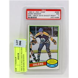 1980-81 O-PEE-CHEE PSA GRADED 7 #289 MARK MESSIER