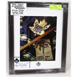 RED KELLY GUARANTEED AUTHENTIC AUTOGRAPH, 8 CUPS