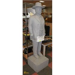 6FT ONE OF A KIND JACK DANIELS STATUE COA STICKER