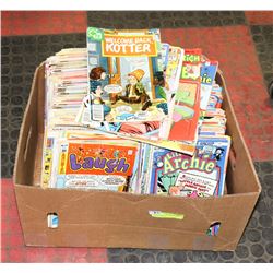 LARGE BOX OF HUNDREDS OF ARCHIE COMICS