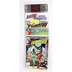 5 COLLECTOR DAREDEVIL COMICS