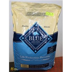 BLUE BUFFALO 26LB PUPPY FOOD, CHICKEN & BROWN RICE