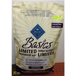 BLUE BUFFALO BASICS DOG FOOD 24LBS, TURKEY &