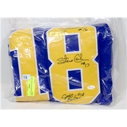 SIGNED HANSON BROTHERS CHIEFS JERSEY