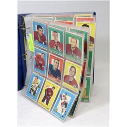 1959-60 TOPPS HOCKEY CARD SET #1-66 NOT COMPLETE,