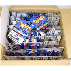 FLAT PACK BOX OF UNSEALED HOTWHEELS CARS